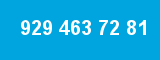 929 463 72 81